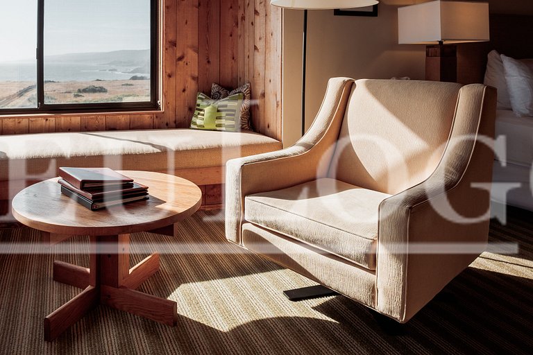 Quarto suite na beira da praia